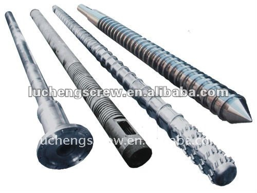 Nitrided screw barrel for pvc pp pet abs pc plastic extruder machine