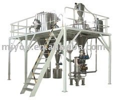 Nitrogen gas protection jet mill system