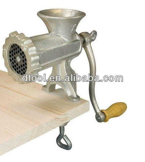 No.8 cast iron manual meat mincer machine