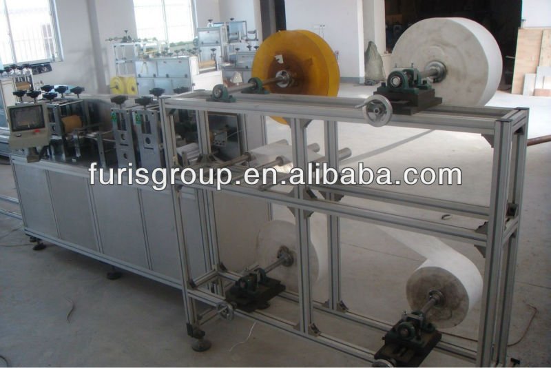 Non-woven face mask machine