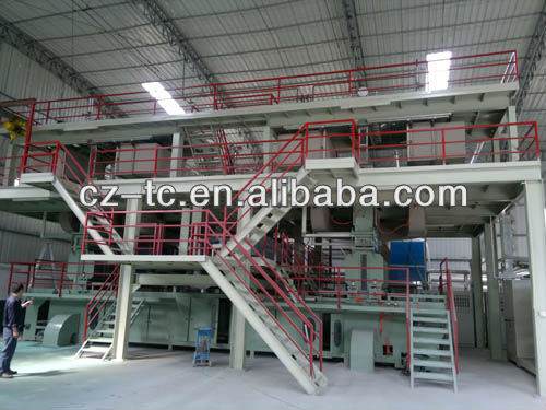 nonwoven fabric making machine in machinery