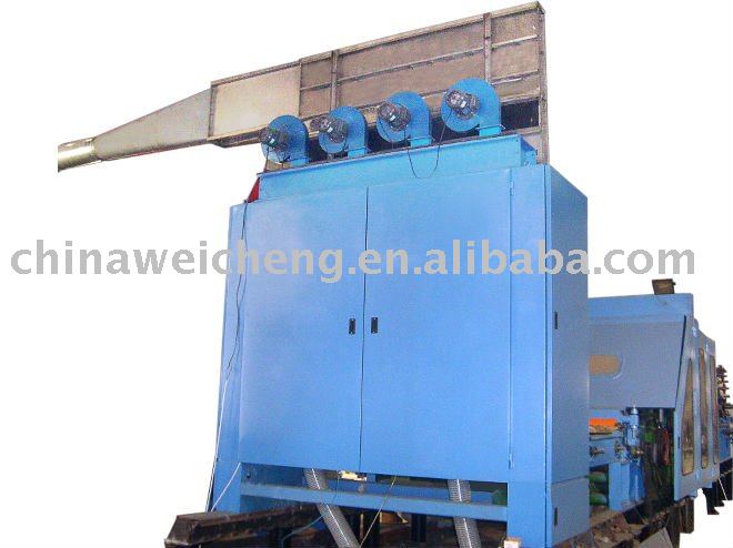 Nonwoven machine air pressure feeder