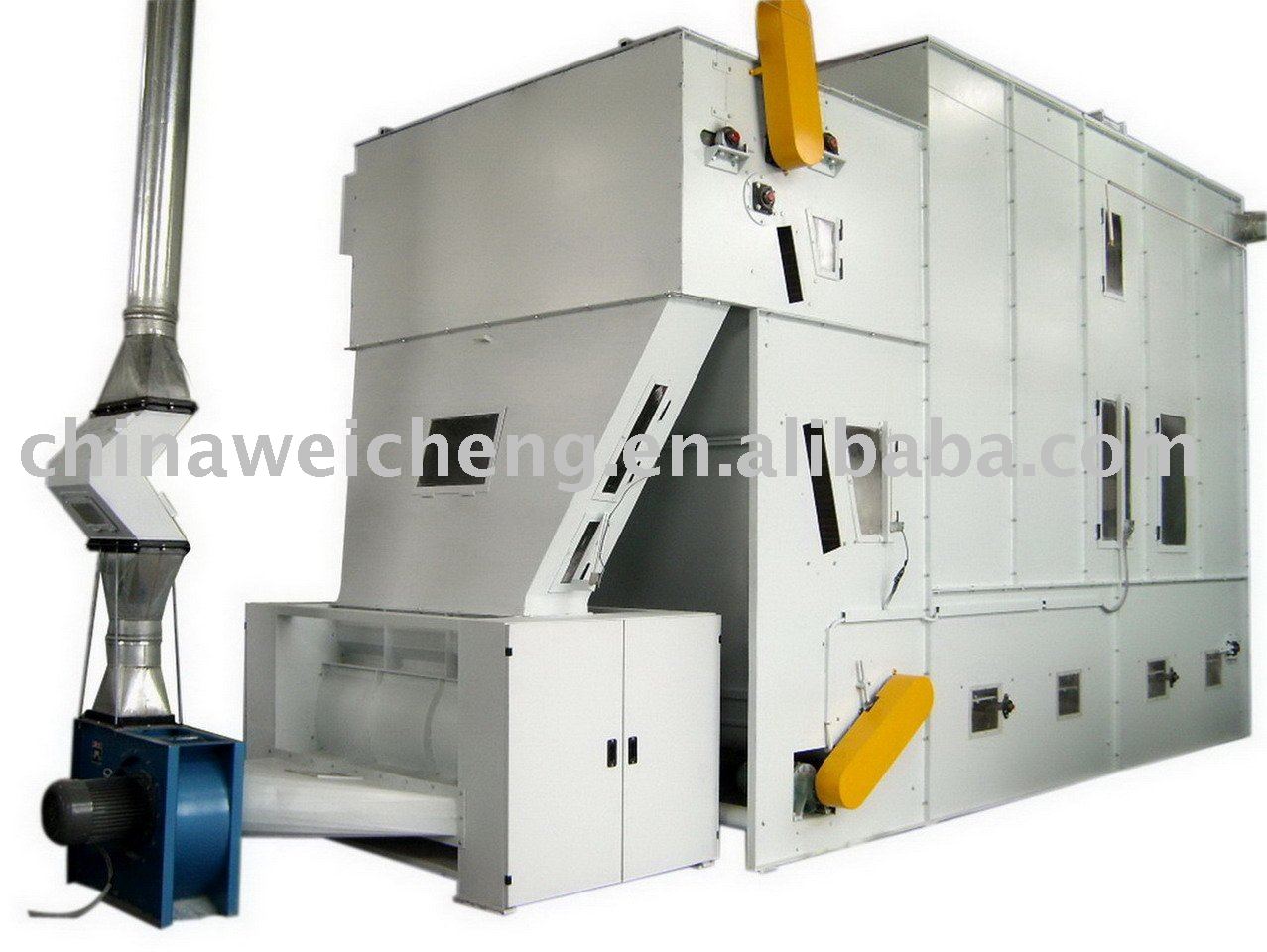 Nonwoven machine big carbin blender