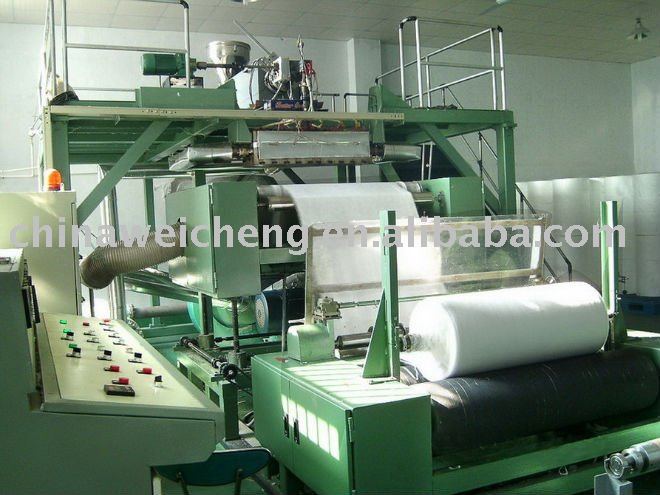 Nonwoven machine melt-blown nonwoven production line