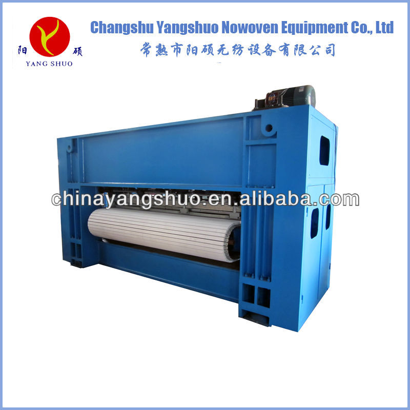 nonwoven needle felt raising machine