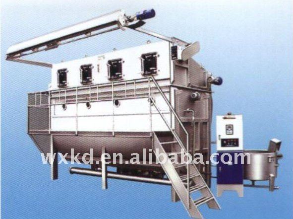 Normal temperature normal pressure overflow dyeing machine