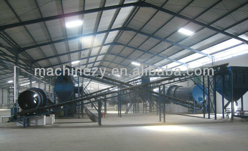 NPK compound fertilizer production line,fertilizer production line manufacturer