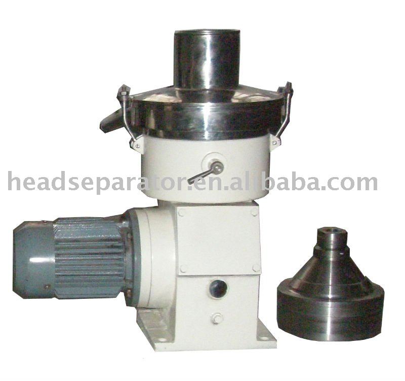 NRLDR-5 small dairy disc centrifuge separator with soild-holding bowl