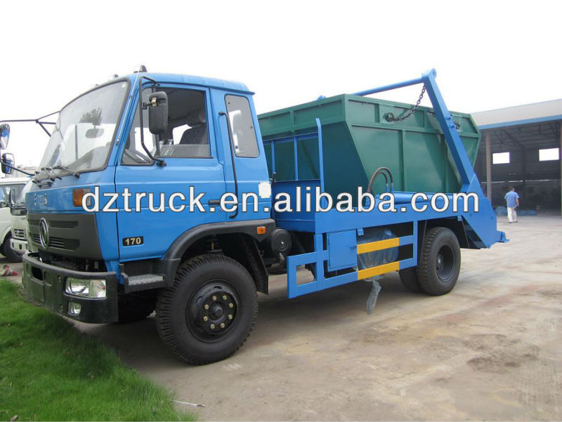 ON SALE Dongfeng 145 4*2 Yandi arm roll garbage truck for sale