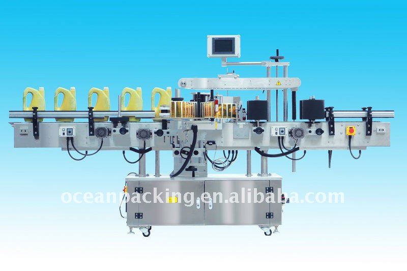 OP-3060 automatic double sides labeler machine for bottles
