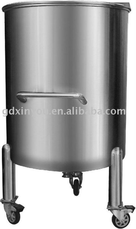 Opening Way Three Legs Movable stainless steel Storage Tank