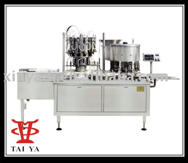 Oral liquid filling machine and capping machine(for glass bottles)