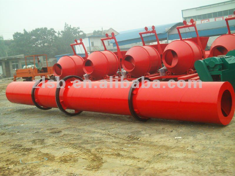 organic fertilizer rotary dryer machinery