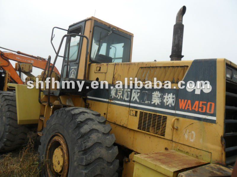 original loader wa450 , wheel loader , loader, komatsu wa450, used wheel loader wa450