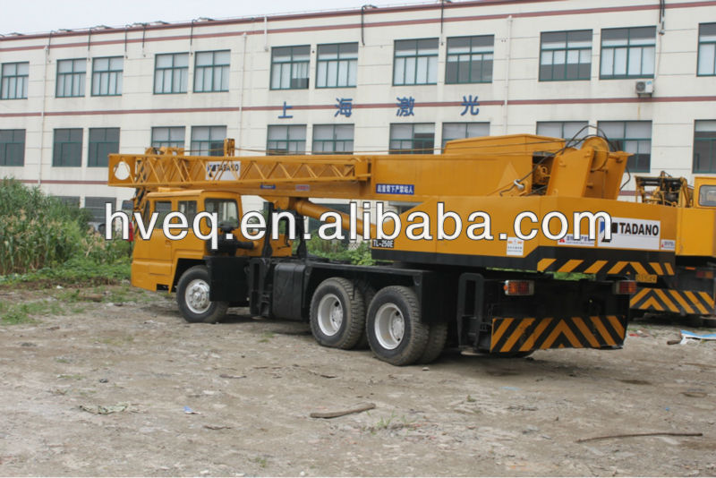 Original TADANO used mobile crane 25ton