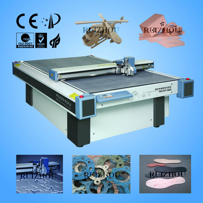 Oscillating Knife Cutting Machine, Dieless CNC Carton Cutting Machine