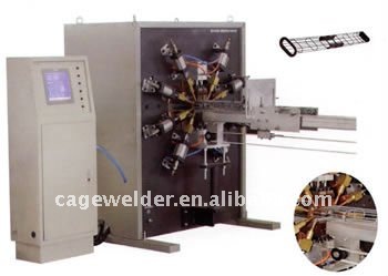 Oval filter cage welding machine