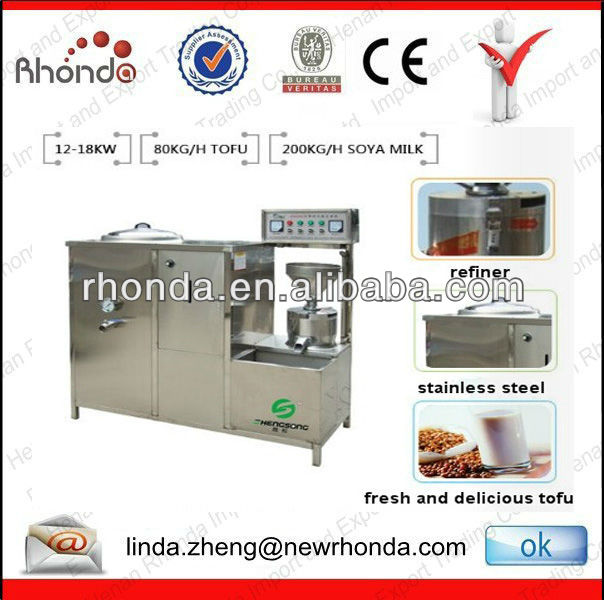 Overseas Buyers Rely on our 15 years experience of tofu making machine