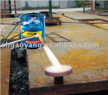 oxy-fuel flame heating torch oxy-gasoline heating torch