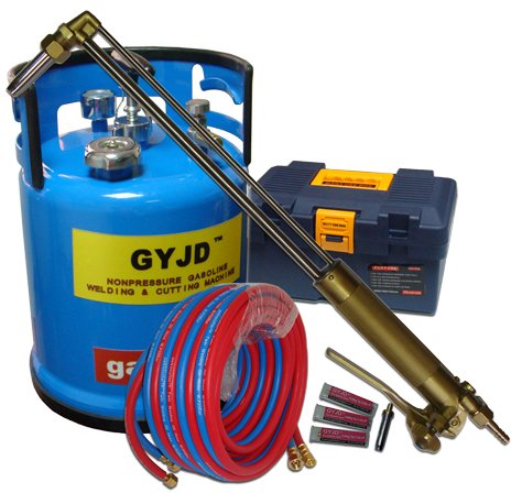 oxy-gasoline cutting torch kit