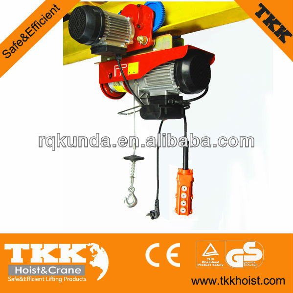 Pa series electric wire rope hoist