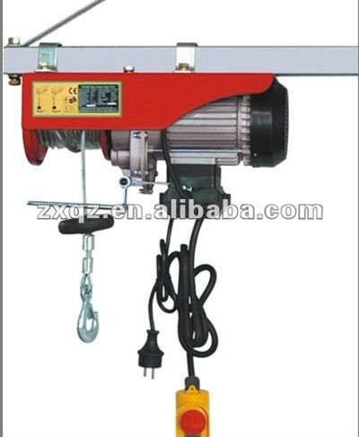 PA200-PA1200 mini wire rope electric hoist