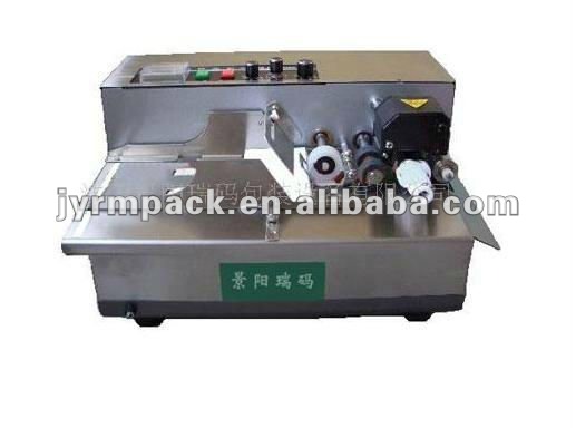 package bag matrix coding expiry date machine