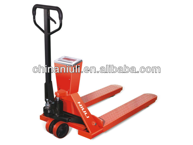 pallet truck with scale