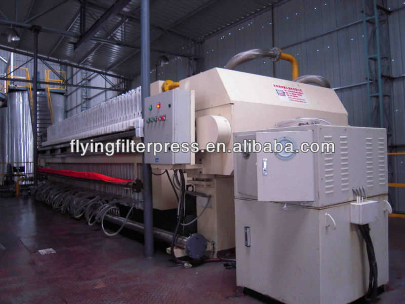 palm oil fractionation filter press