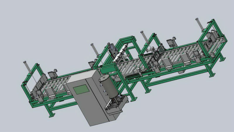 panel sheet automatic brush coating gluing machine line