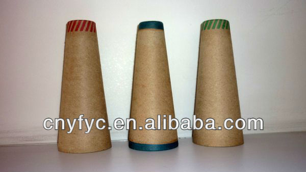 Paper cones for textile yarn winding application