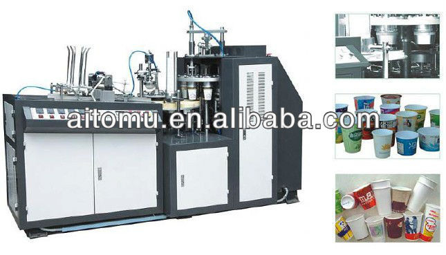 Paper Cup Print And Roll Die Cut Machine