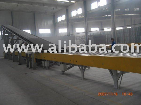 Paper faced gypsum board machine