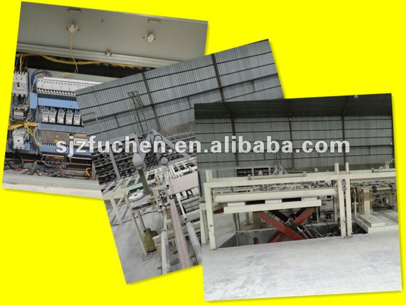 paper faced plaster of paris tiles board machinery