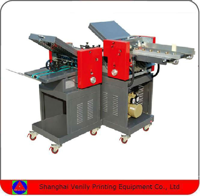 Paper folding machine, paper folder, cross paper folding machine V384SB