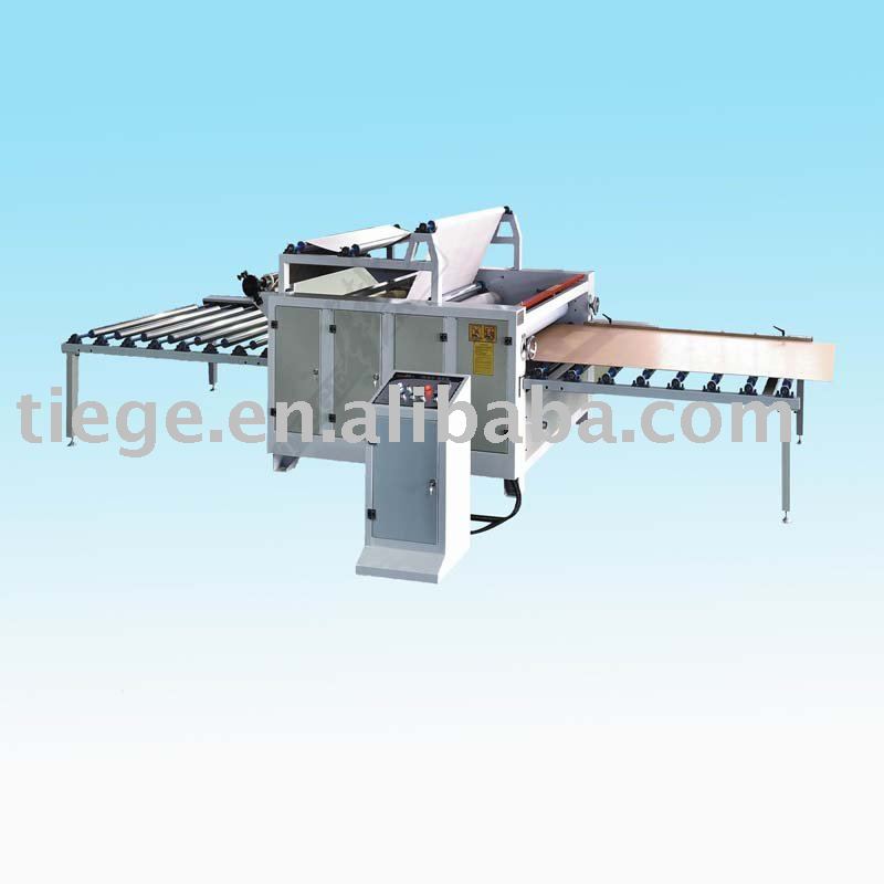 Paper Sticking Machine in woodworking