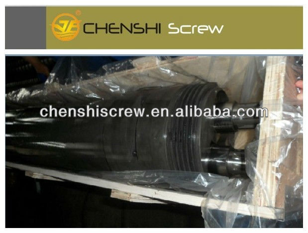 Parallel twin screw and barrel for PVC/UPVC pipe/granules