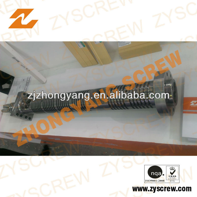 Parallel twin screw barrel / parallel double screw cylinder for PVC