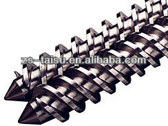 parallel twin screws and cylinder for extruder machine