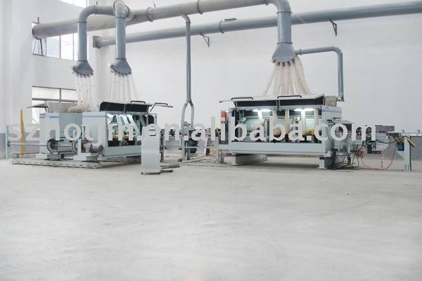 parquet wood flooring machine