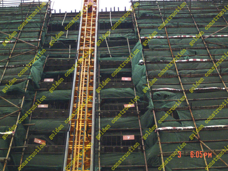 passenger hoist,construction elevator,construction hoist,builder's hoist,SC200/200 building hoist