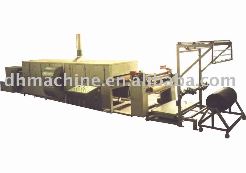 pasty-dot interlining coating machinery with the electric oven