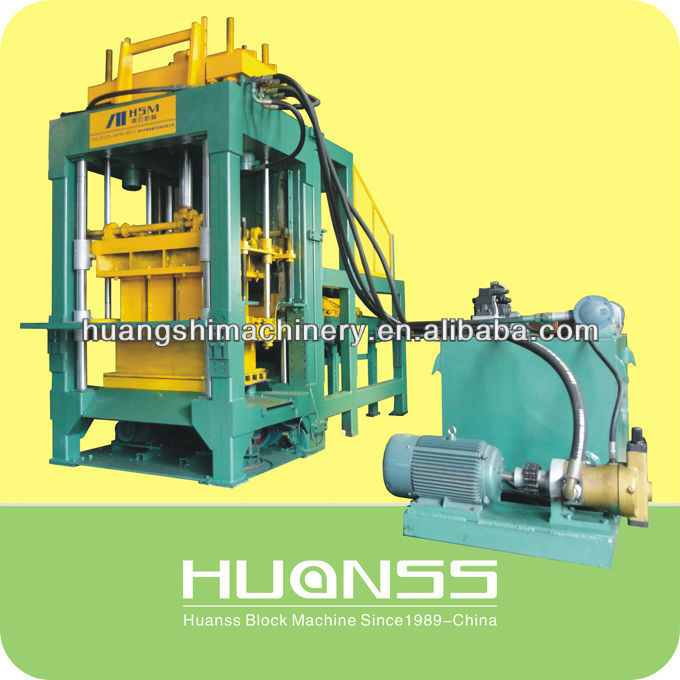 Patent brick QT8-15H Block moulding machine