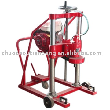 Pavement core drill machine