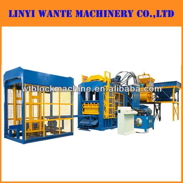 Paver Bricks For Roads QT6-15 Block Making Machine