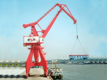 PC Type Portal Crane with hook or grab 40T / mobile cranes
