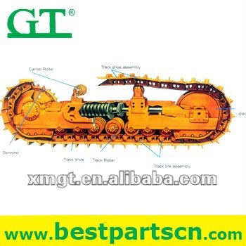 PC200-5 excavator Undercarriage spare parts bulldozer undercarriage parts