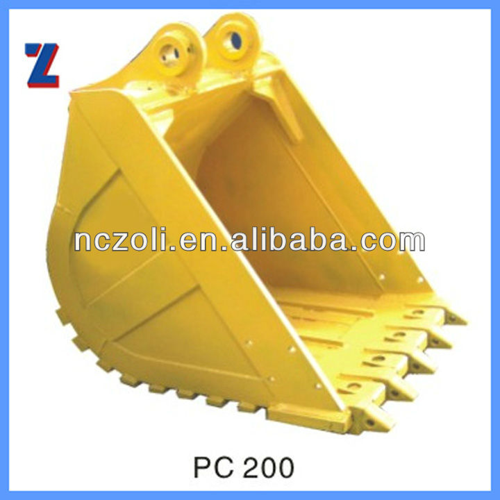 PC200 heavy duty grab for komatsu excavator