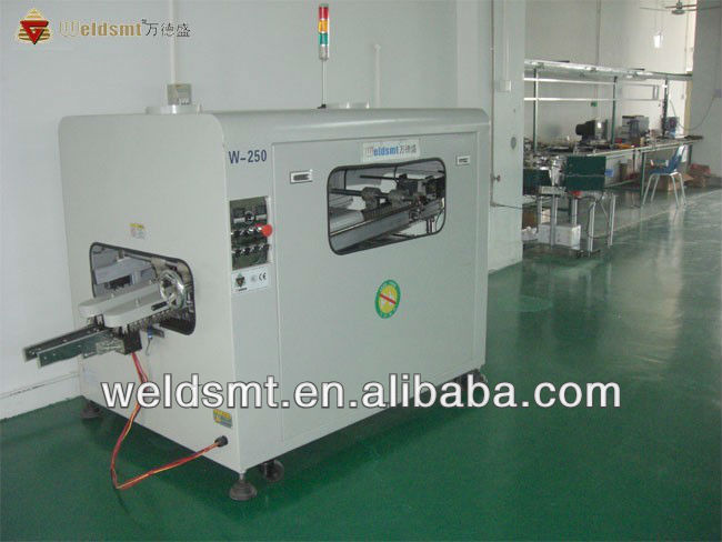 PCB and LED welding Minilead free double wave soldering machine