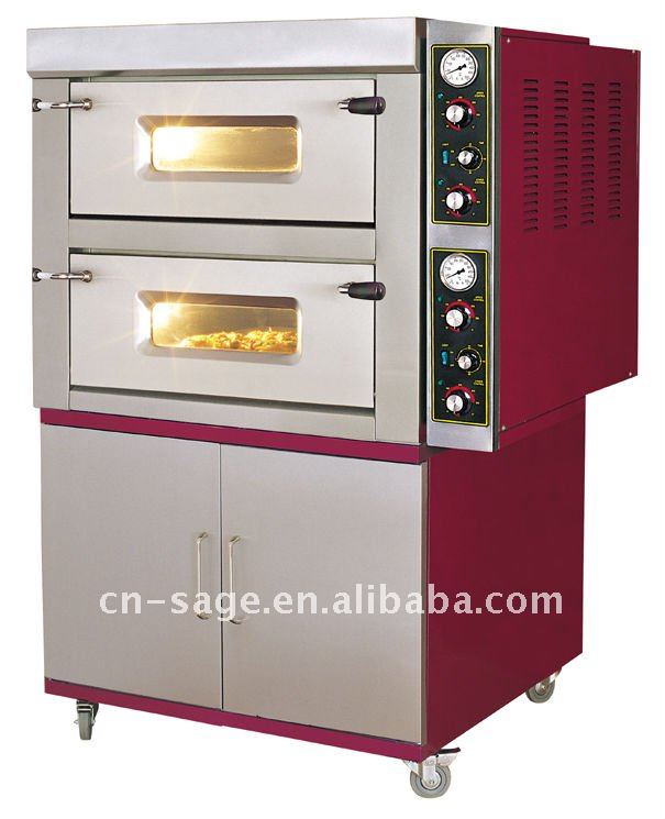 PD28-B two deck 8 pizzas eletric machinery bakery equipment